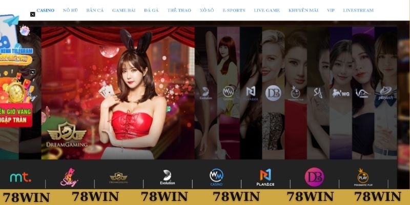Tham gia casino livestream để nhận code