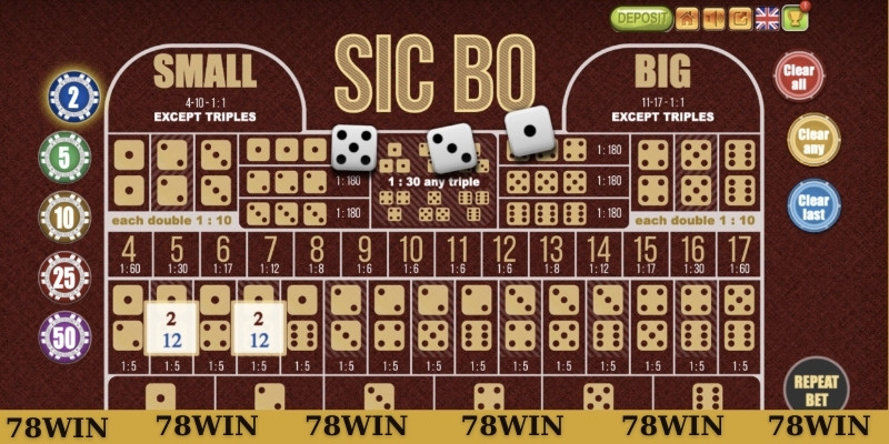 Hướng dẫn chơi game Tài xỉu tại 78WIN